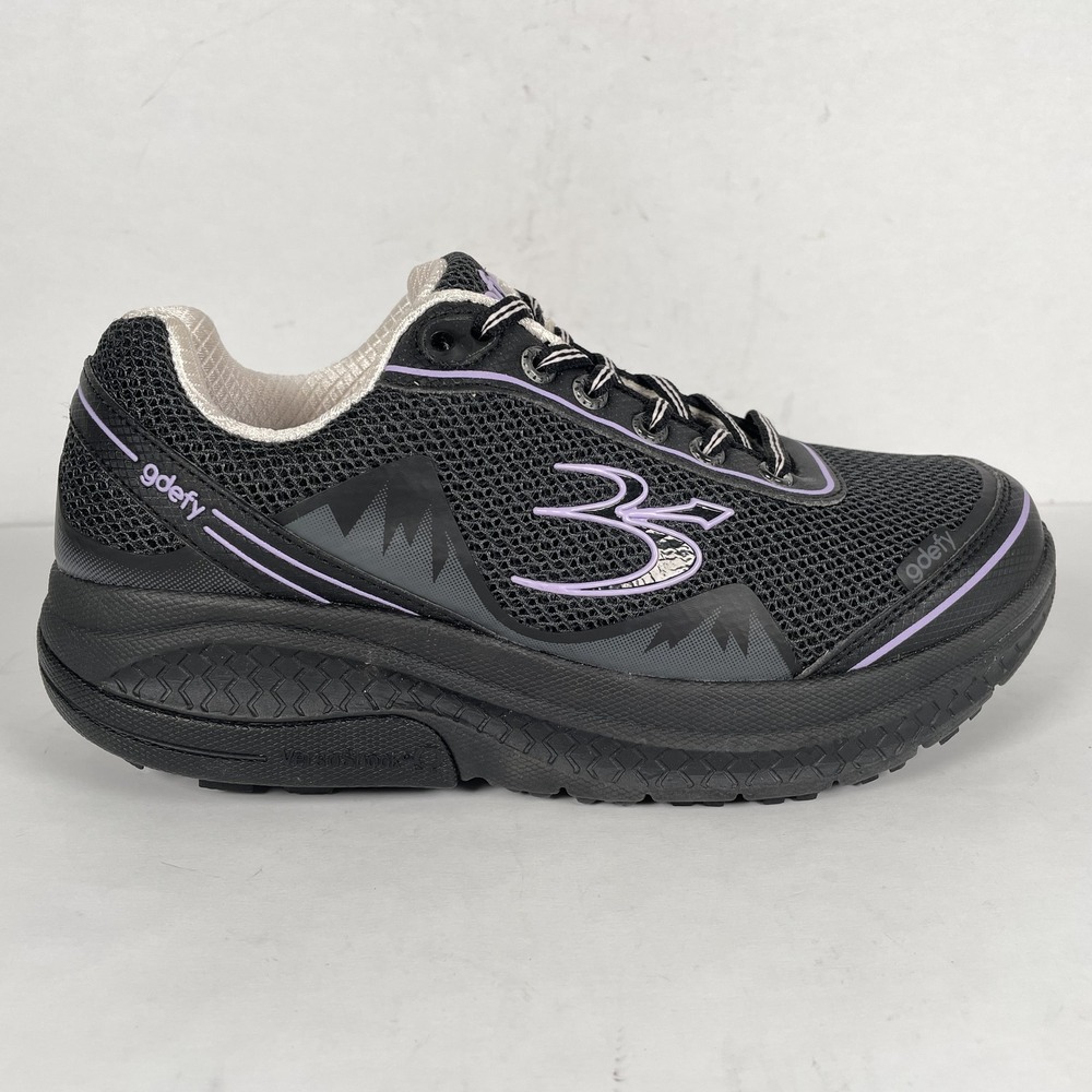 Gravity Defyer Shoes Womens Size 7 Black Walking Athletic Comfort Casual Sneaker